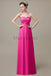 Sweetheart Sleeveless Chiffon Bridesmaid Dresses