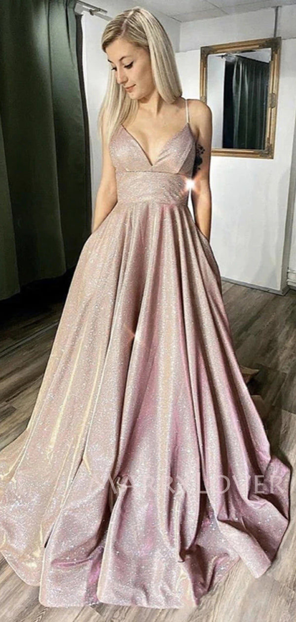 Sex Backless A-Line Sparkle Long Evening Prom Dresses, MR7062 Sex Backless A-Line Sparkle Long Evening Prom Dresses, MR7062