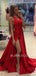 Sexy V Neck Backless Red A-Line Long Evening Prom Dress, Cheap Custom Prom Dress, MR7197