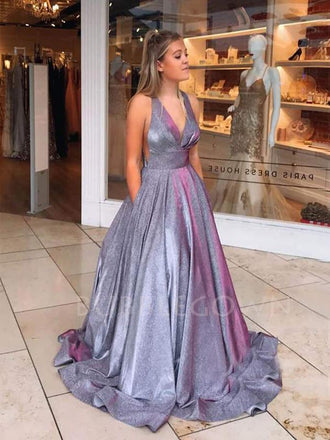 Burgundy Tulle A-Line Long Evening Prom Dresses With Detachable