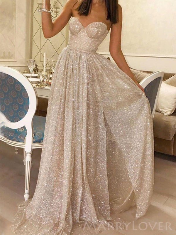 Champagne & Nude Formal Prom Gown by RQ8160
