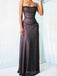 Gorgeous Tulle Purple Mermaid Side Slit Long Evening Prom Dresses, Custom Spaghett Straps prom Dress, MR8721