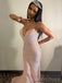 Popular Sequins Mermaid Spaghetti Straps Long Evening Prom Dresses, Custom Prom Dress, MR8762