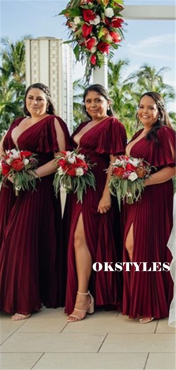 long and short bridesmaid dresses together 6 Reasons for Choosing a Short Bridesmaid Dress