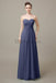 Sweetheart Chiffon Floor Length Bridesmaid Dresses