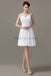 V-neck Chiffon Short Bridesmaid dresses