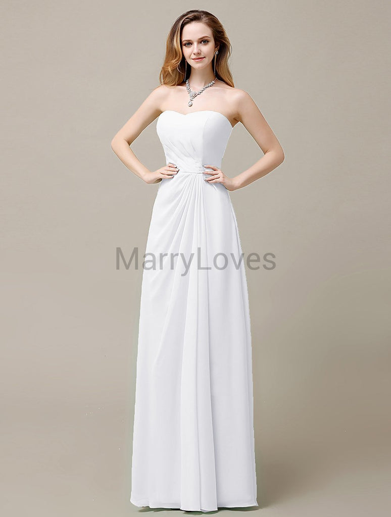 Sweetheart A-Line Bridesmaid Dresses