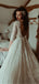 A-line Beteau Neck Half Sleeves Backless Fulle Lace Wedding dresses, WD0421