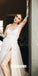 Sexy V-neck Spaghetti Strap Tulle Dream Wedding Dresses, BGH044