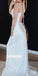 Unique Comfortable Spaghetti Strap Mermaid Dream Wedding Dresses, BGH051
