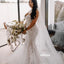 Elegant Sweetheart Applique Mermaid Lace Wedding Dresses, BGH086