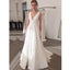 Elegant Simple Cheap Formal A Line V Back Long Bridal Wedding Dresses, BGP256