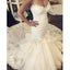 Gorgeous Spaghetti Strap Sweetheart Mermaid Long Wedding Dresses, BGP234 - Bubble Gown